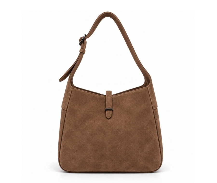HELENA SHOPPER SUEDE COFFEE